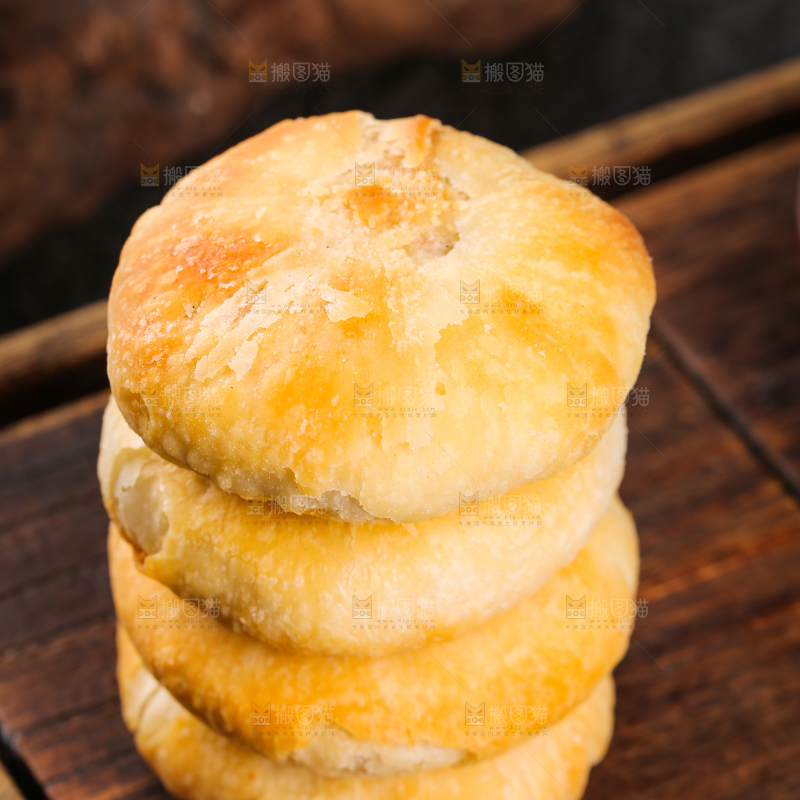 深底上的苏氏月饼