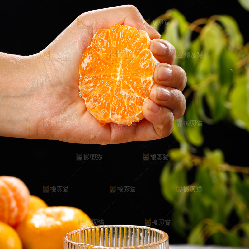 深底上的宜昌蜜桔