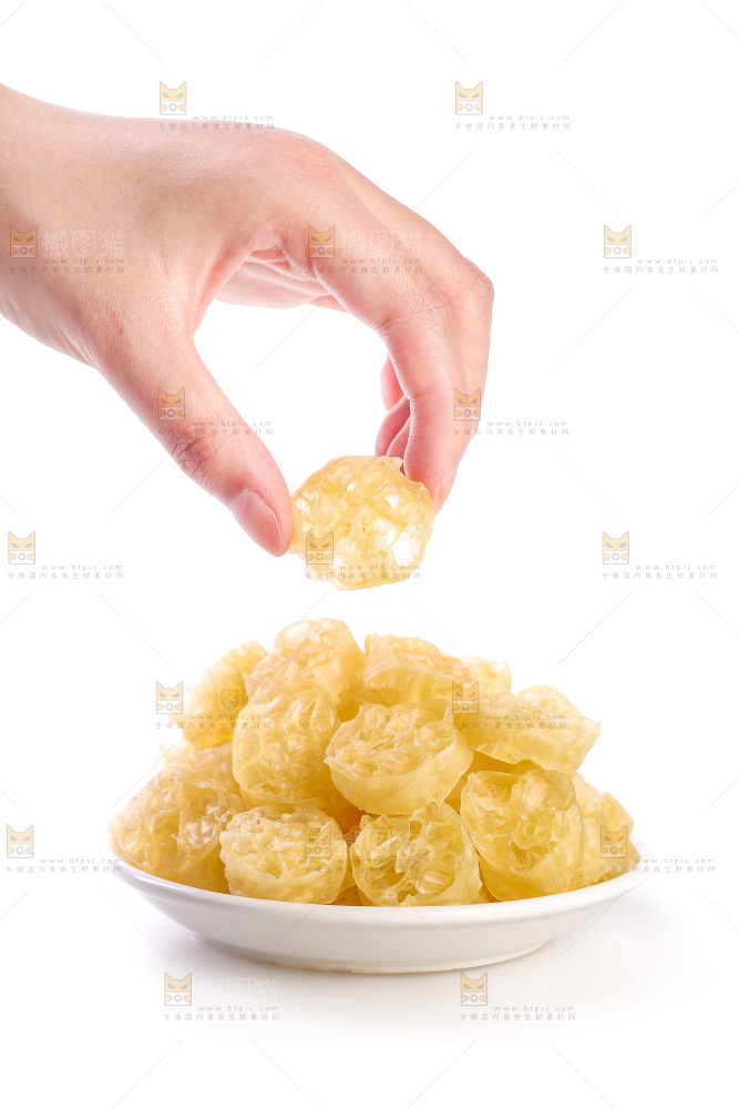白底上的面藕