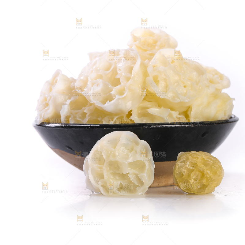 白底上的面藕