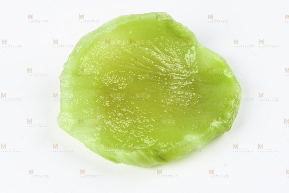 白底上的莴笋干