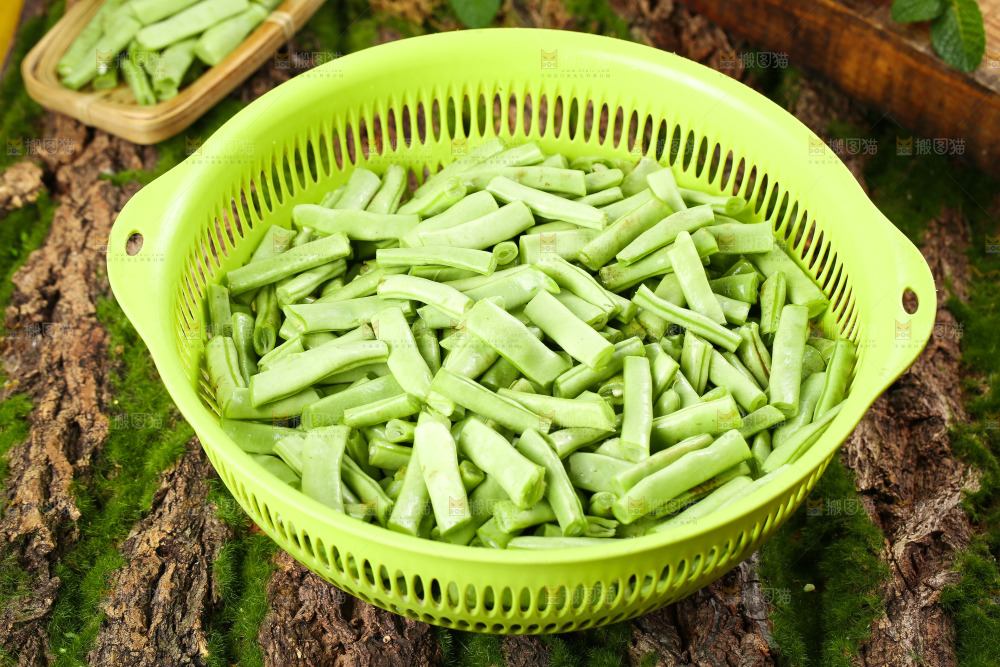木底上的四季豆
