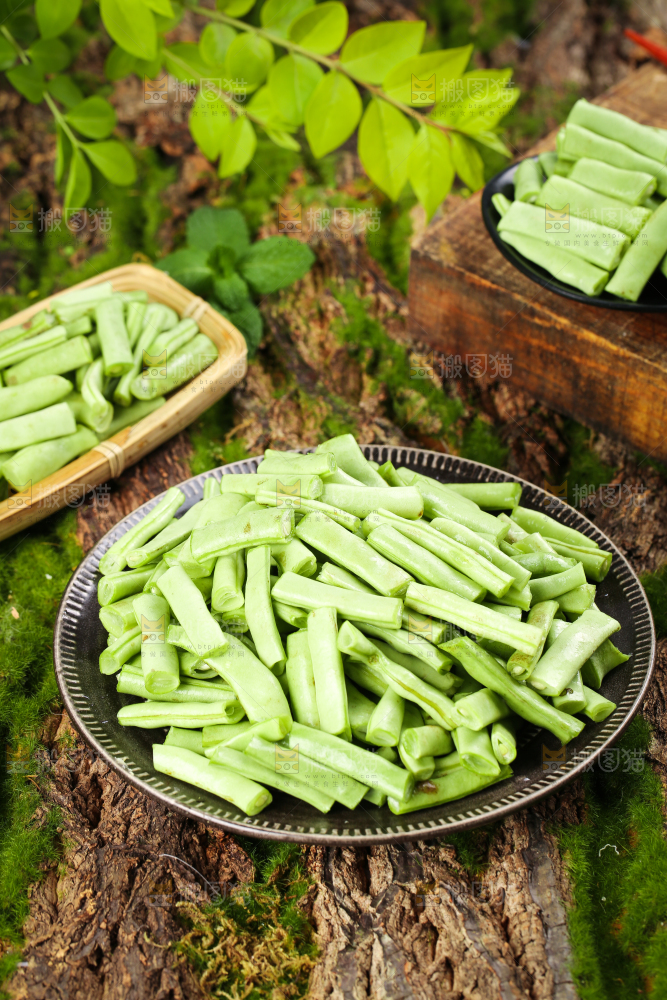 木底上的四季豆