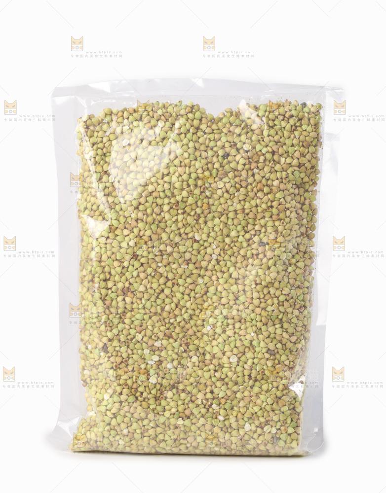 白底上荞麦米