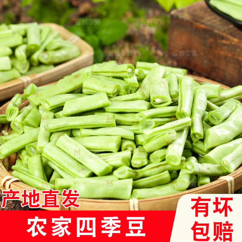 木底上的四季豆