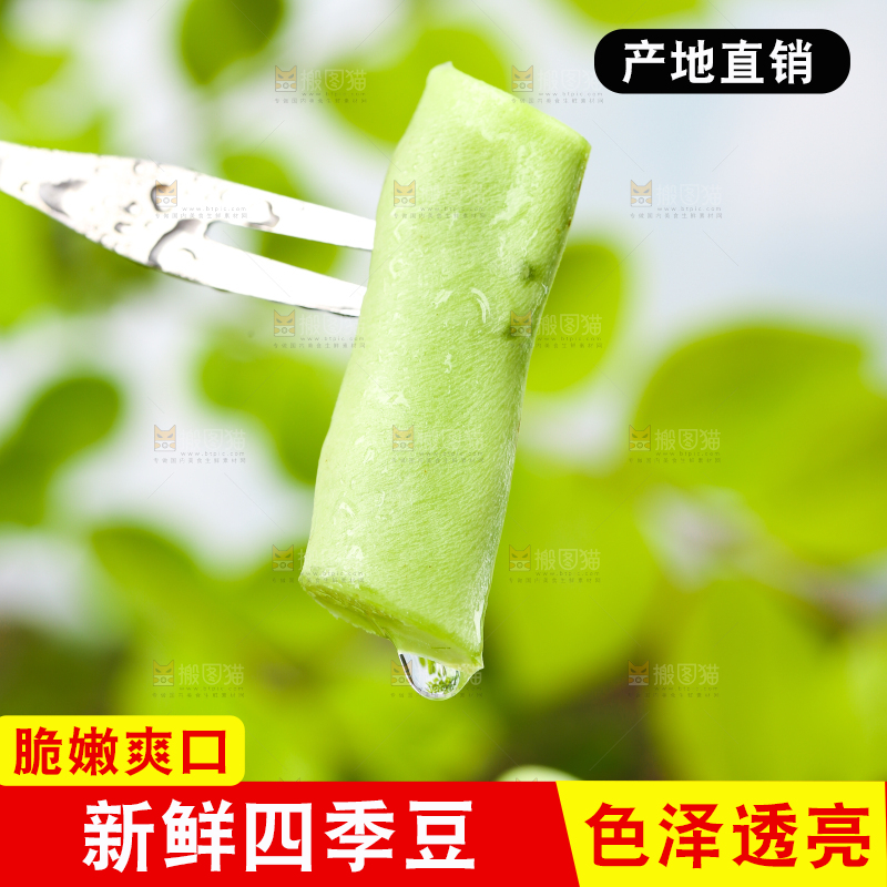 木底上的四季豆