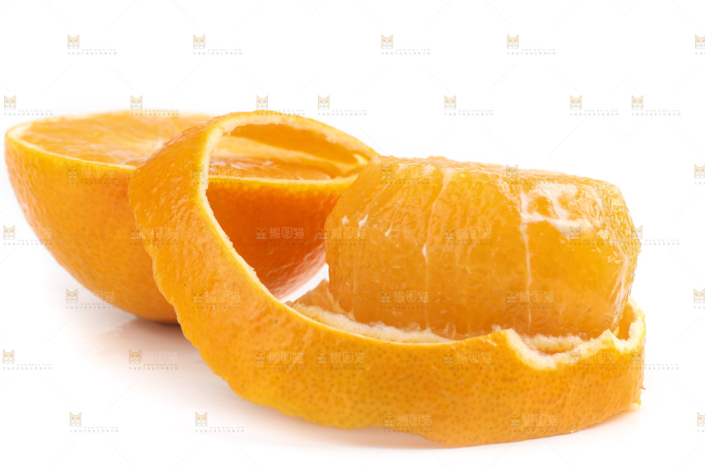 白底上的爱媛果冻橙