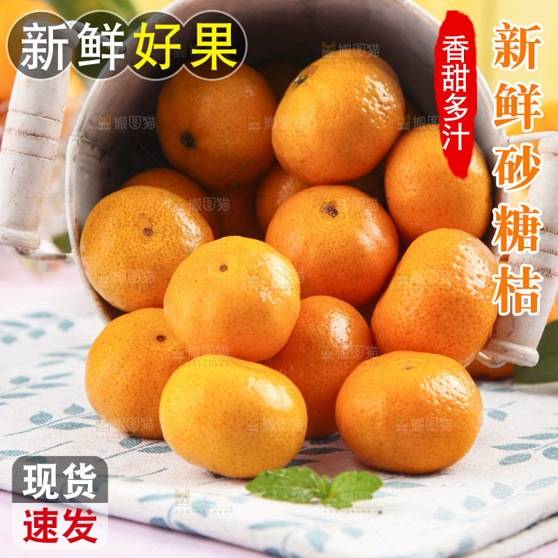 浅底上的沙糖桔