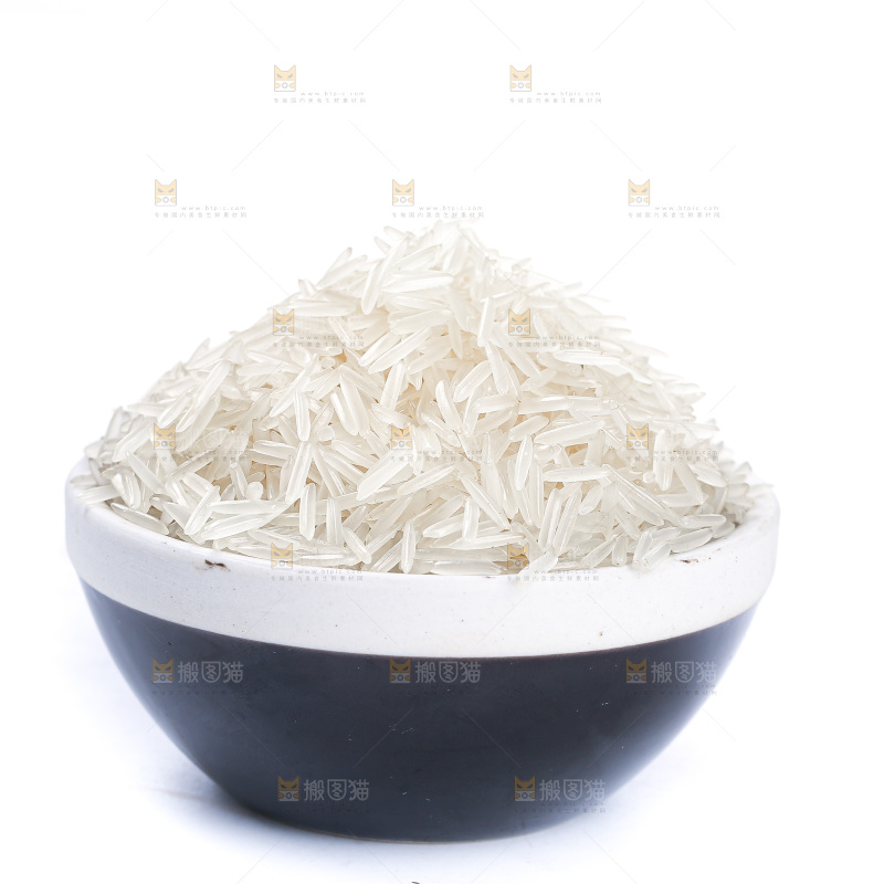 白底上的猫牙米