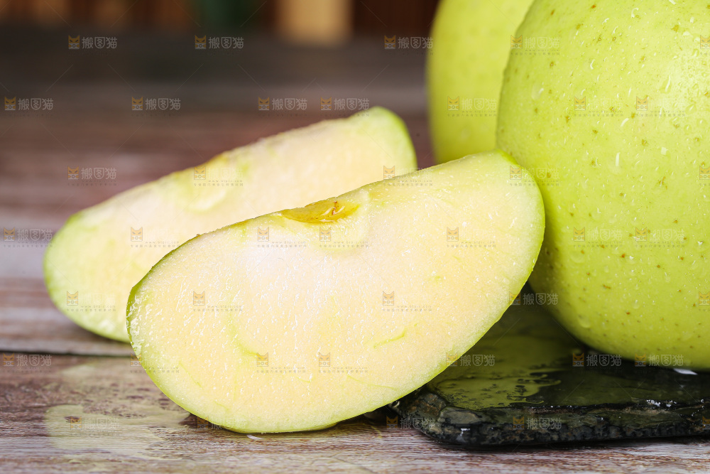 深底上的王林苹果