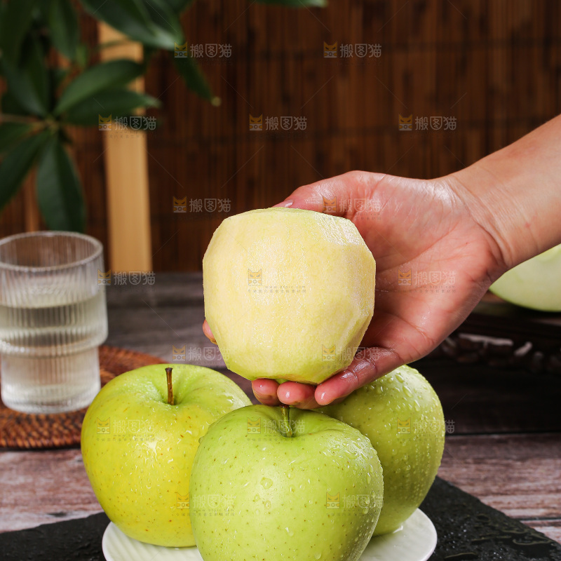 深底上的王林苹果