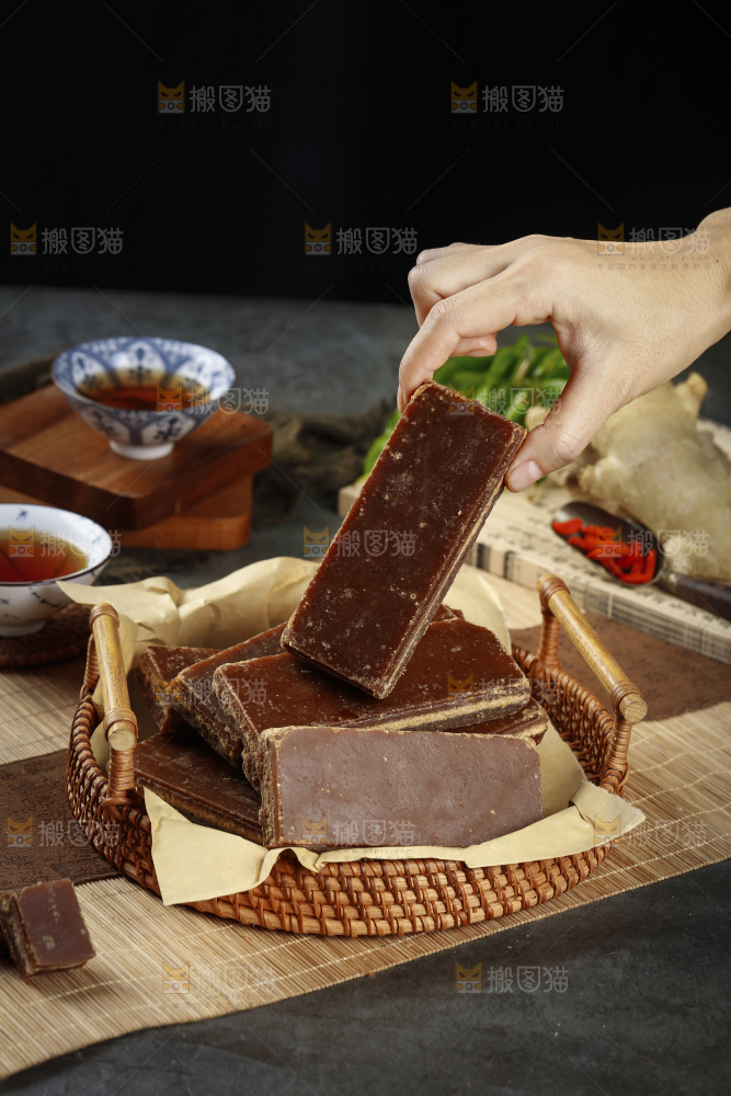 深底上的大块红糖