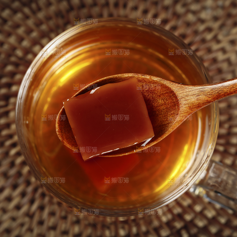 深底上的大块红糖
