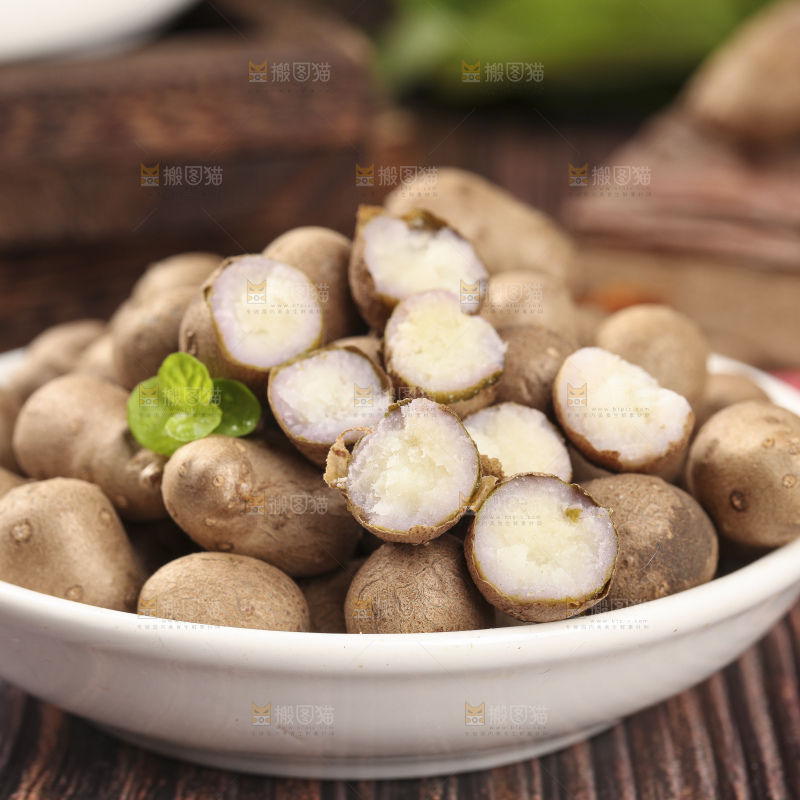 木底上的山药豆