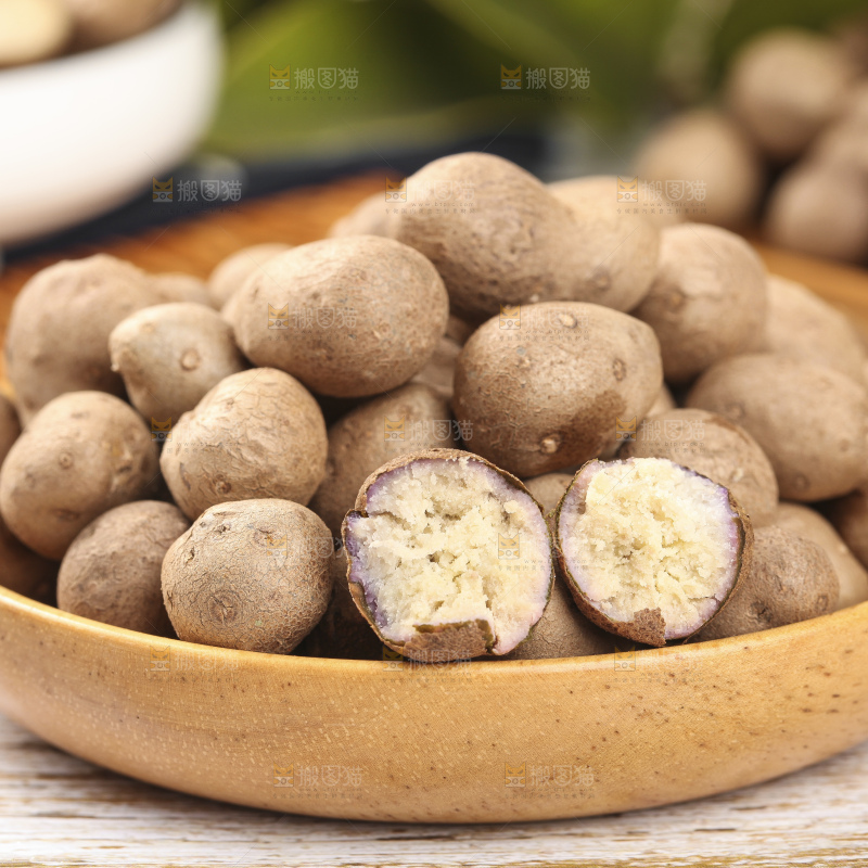 木底上的山药豆