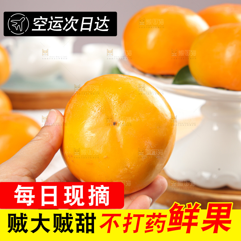 浅底上的脆柿