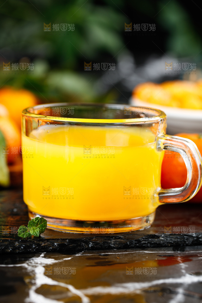 深底上的沙糖橘