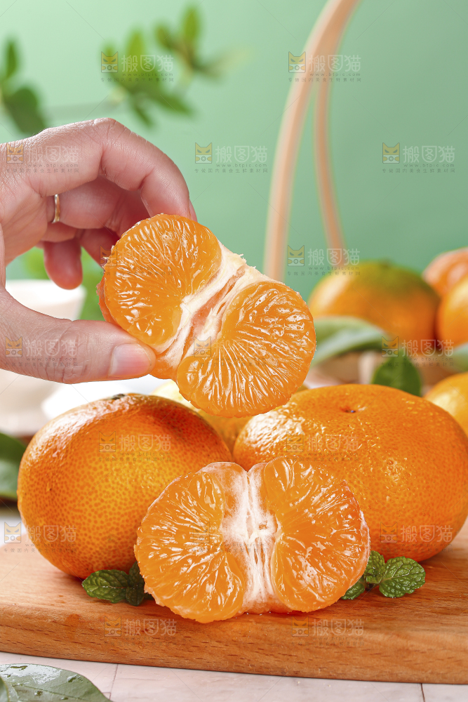 浅底上的涌泉蜜桔