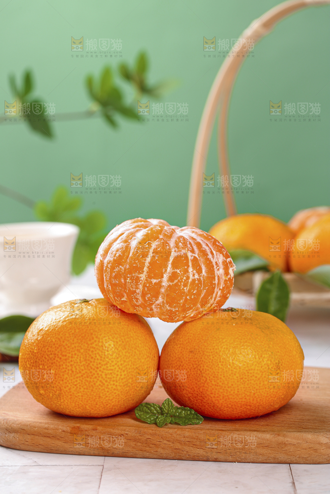浅底上的涌泉蜜桔