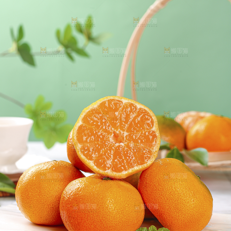 浅底上的涌泉蜜桔