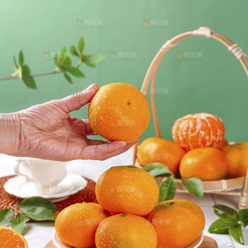 浅底上的涌泉蜜桔