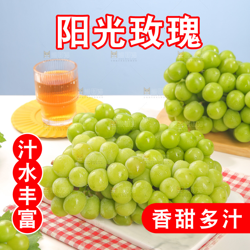 浅底上的阳光玫瑰
