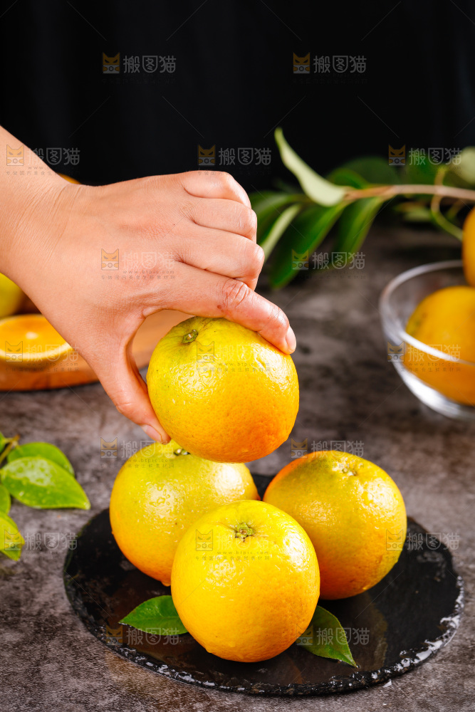 深底上的廉江红橙