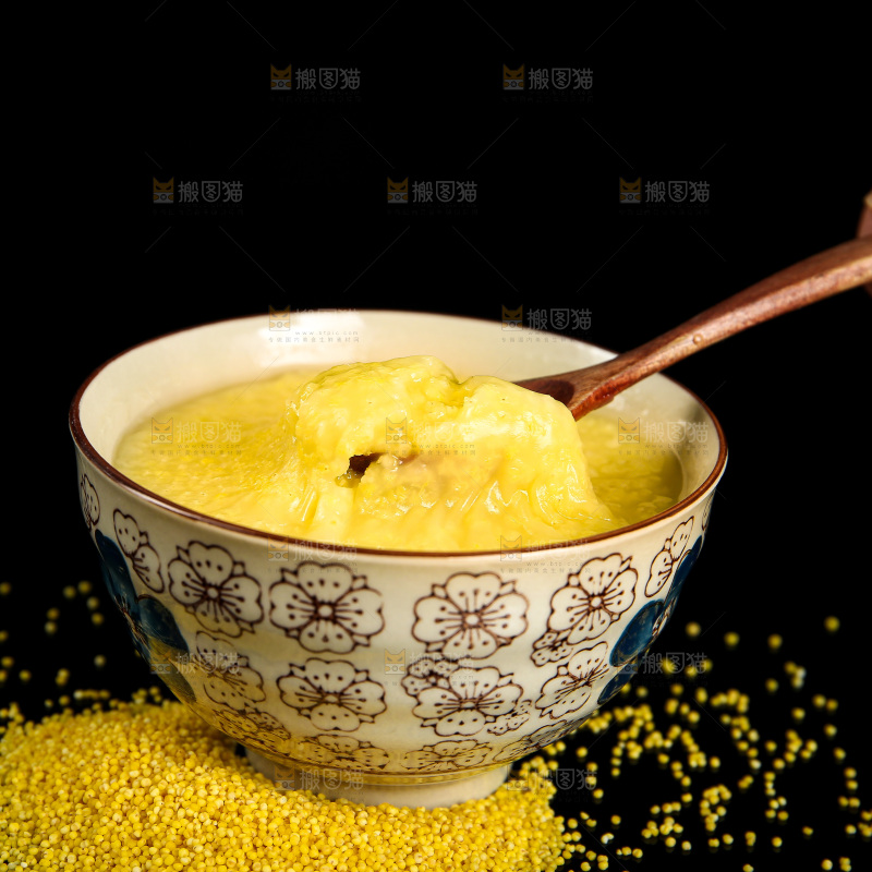 深底上的黄小米