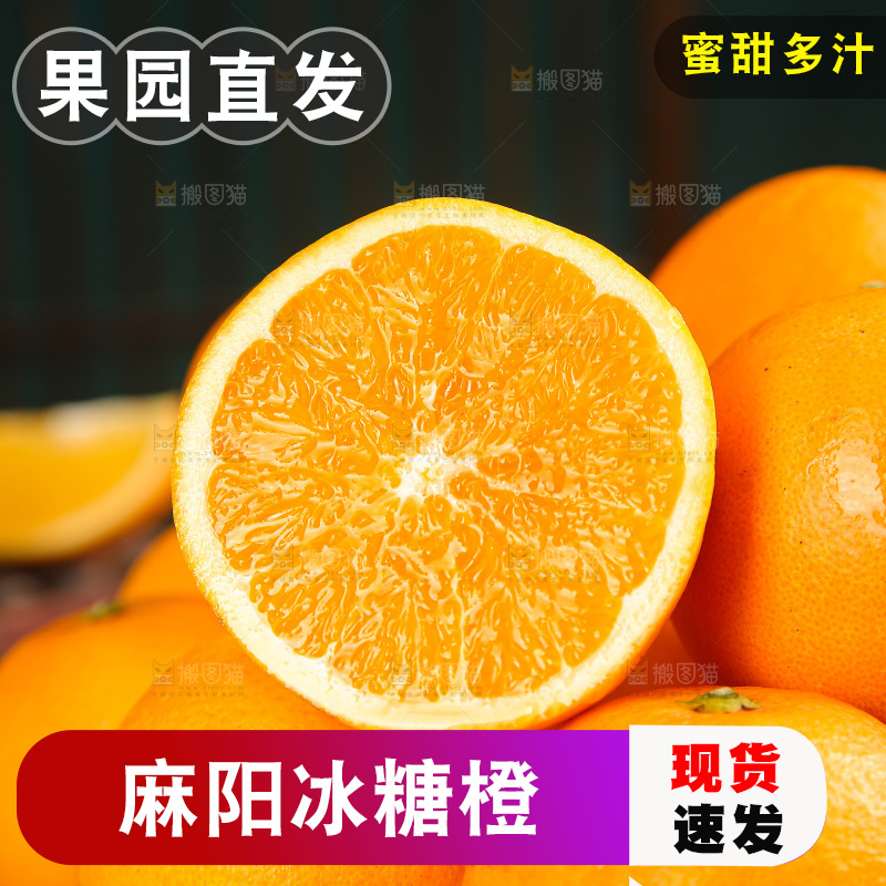 深底上的麻阳冰糖橙