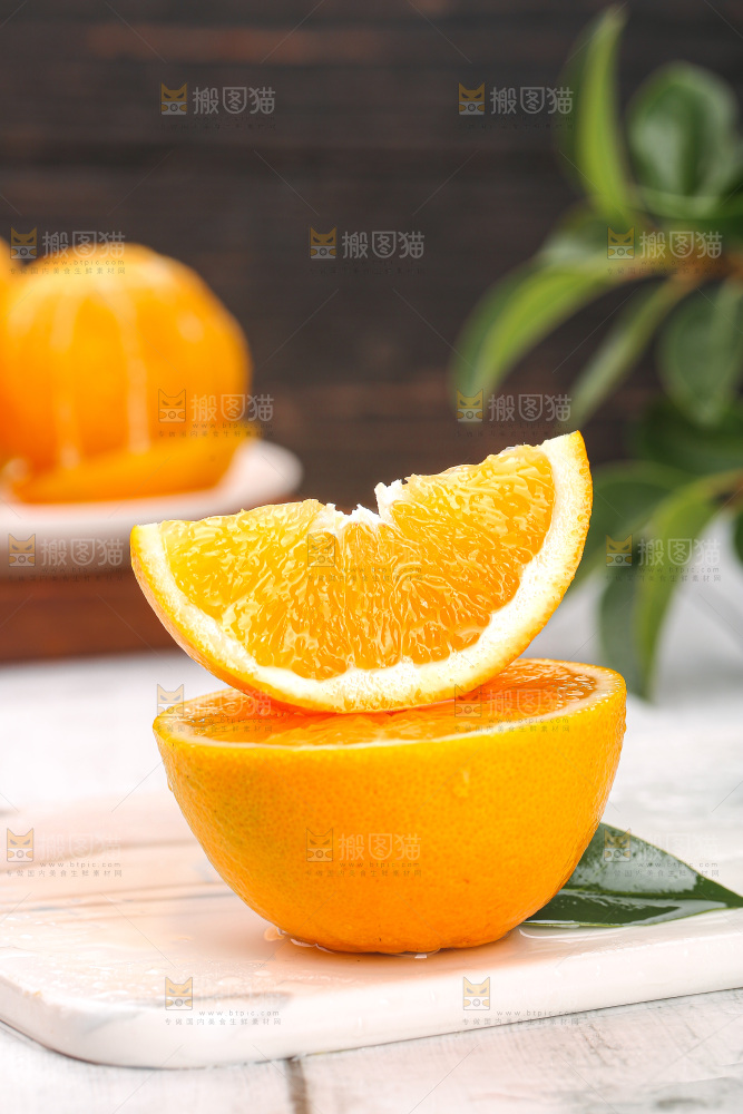 深底上的脐橙