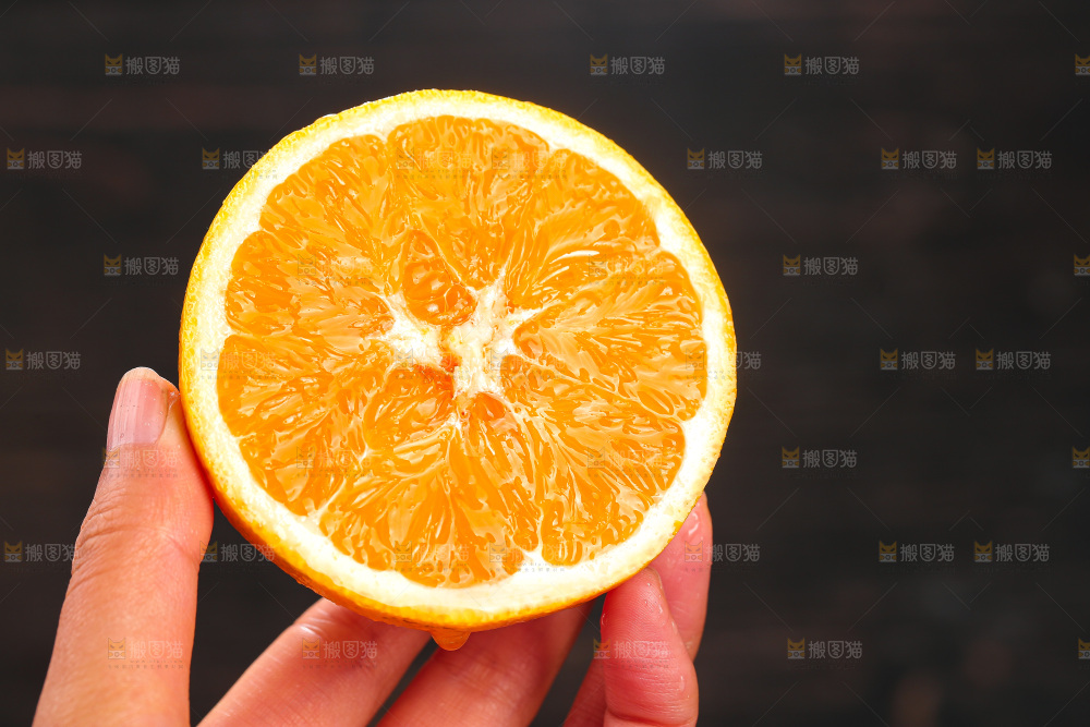 深底上的脐橙