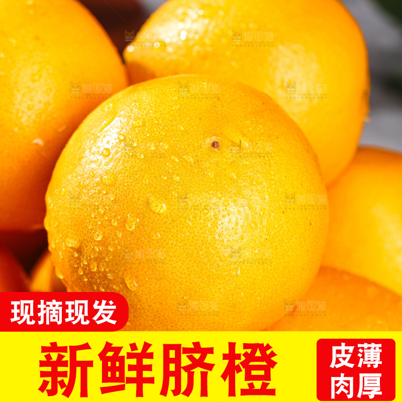浅底上的脐橙