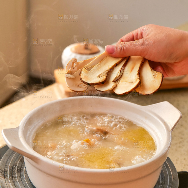 松茸菇美食