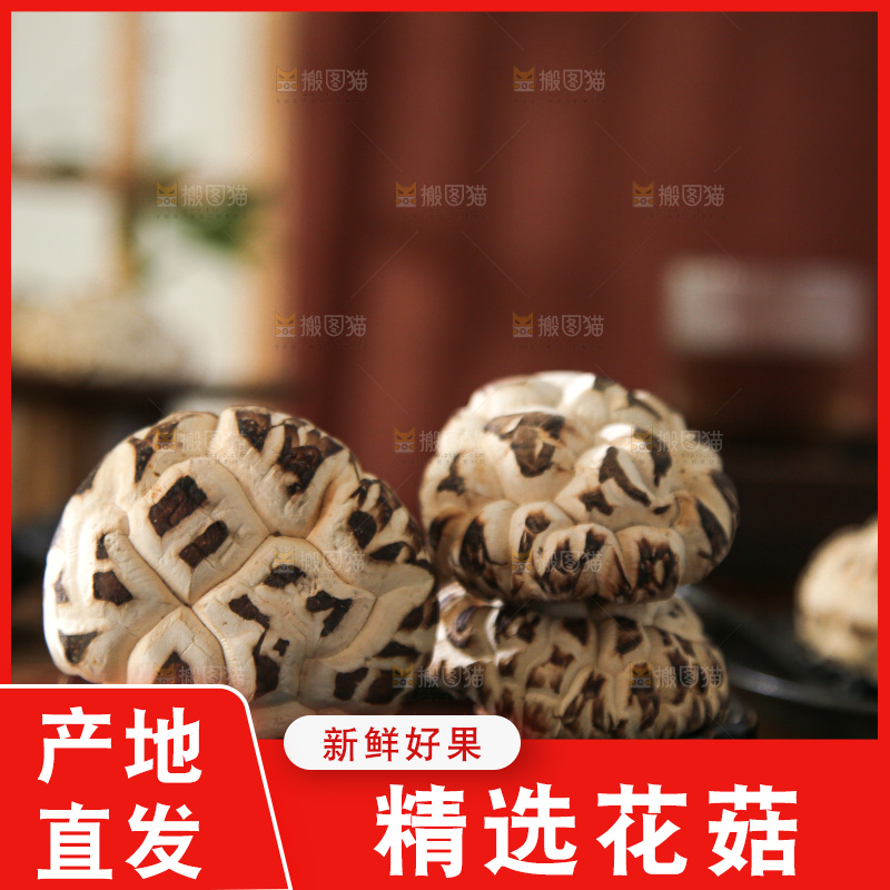 深底上的花菇
