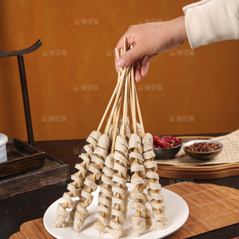 深底上的面筋