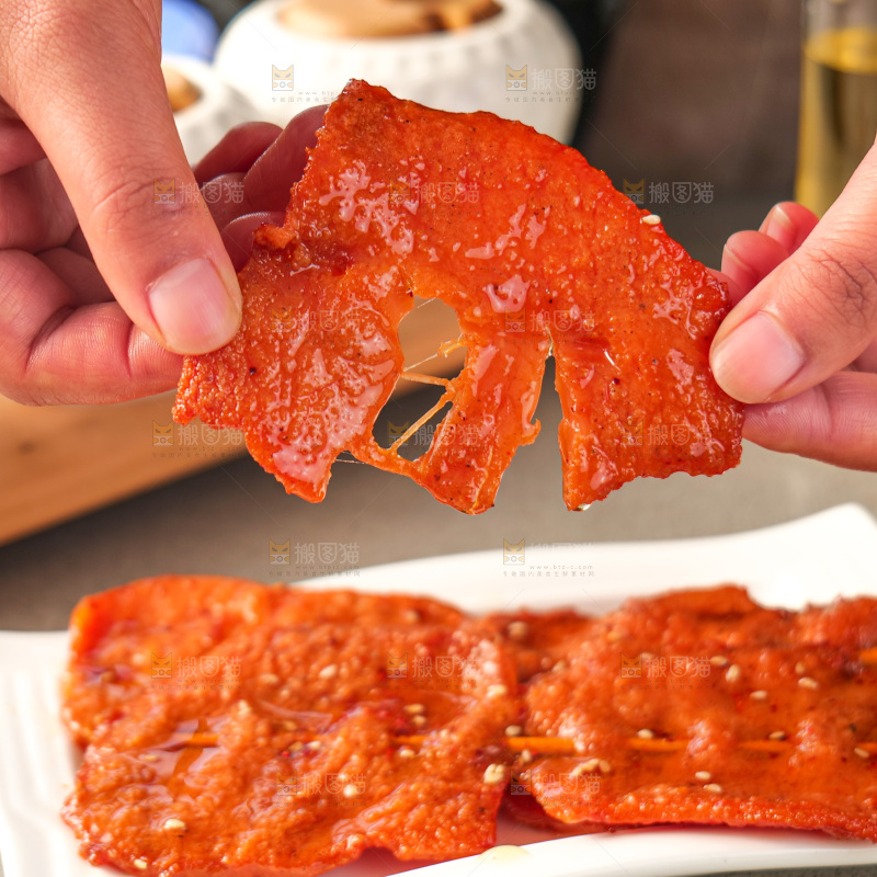 烤好的里脊肉