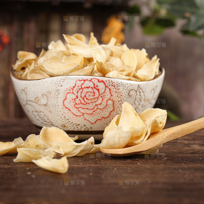 深底上的百合干