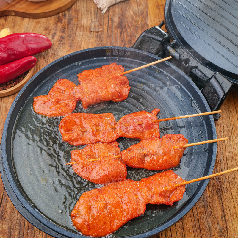 烤好的里脊肉