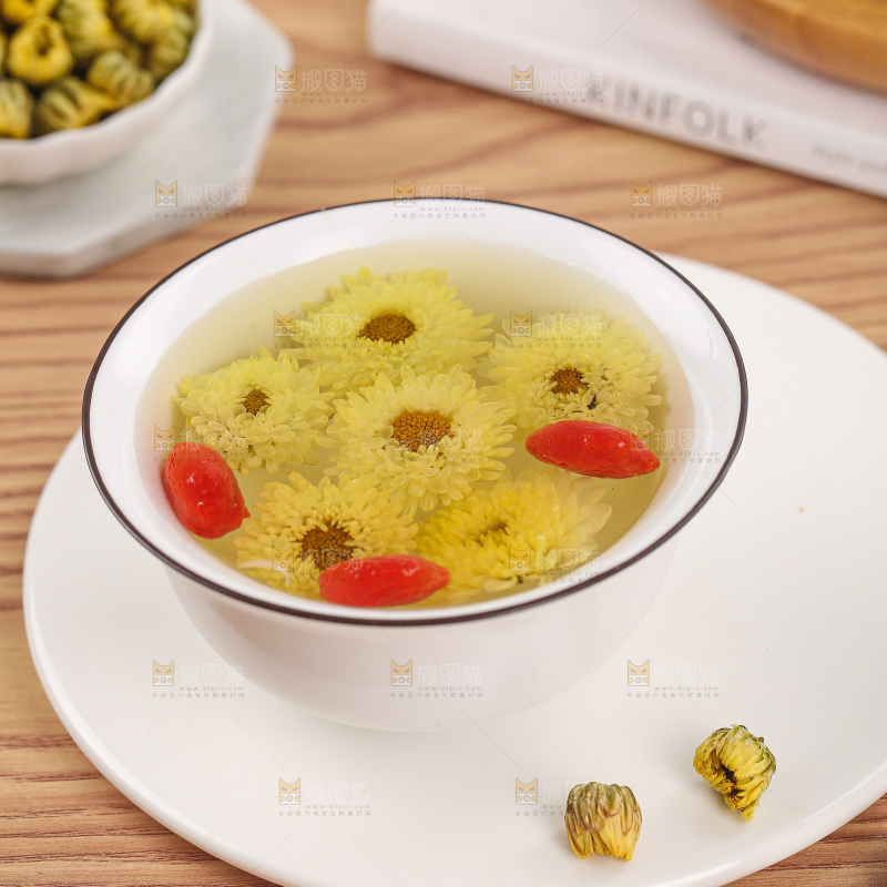 浅底上的胎菊