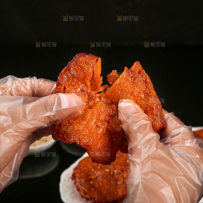 深底上的里脊肉