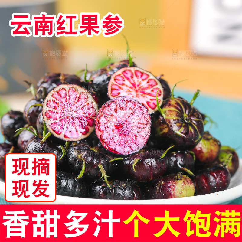 浅底上的红果参