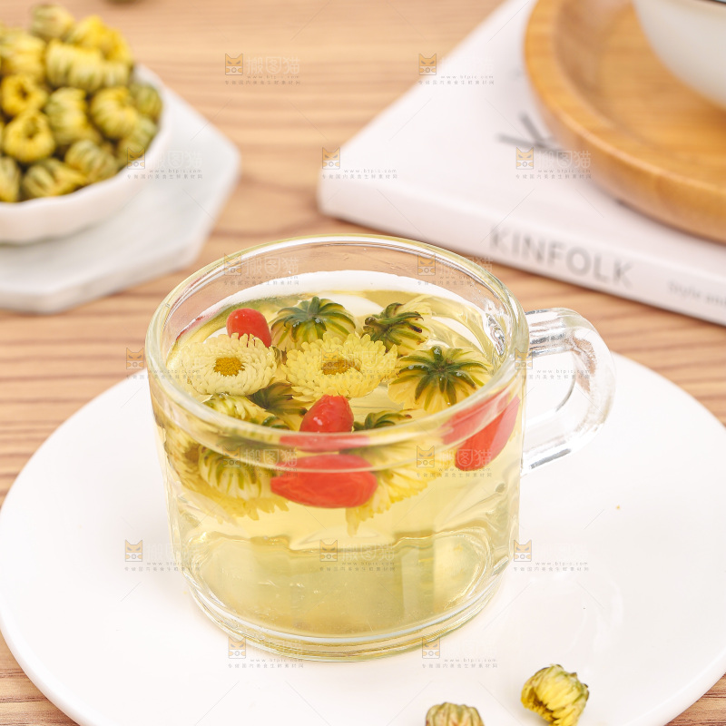 浅底上的胎菊