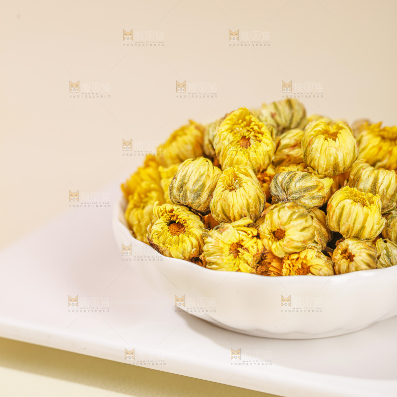 浅底上的胎菊