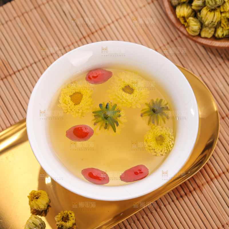 深底上的胎菊