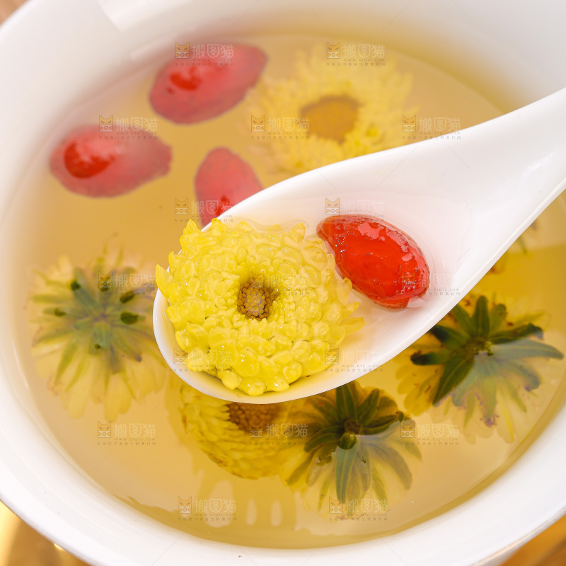 深底上的胎菊