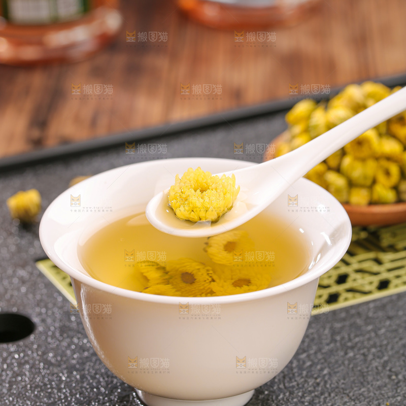 深底上的胎菊