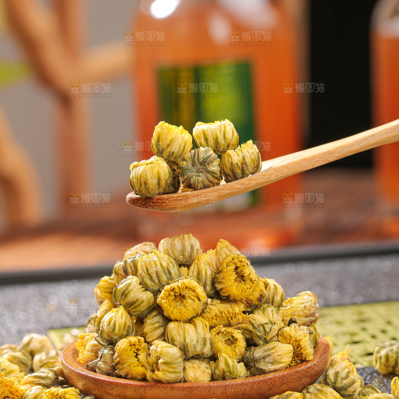 深底上的胎菊