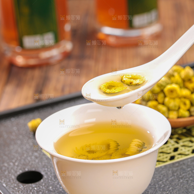 深底上的胎菊