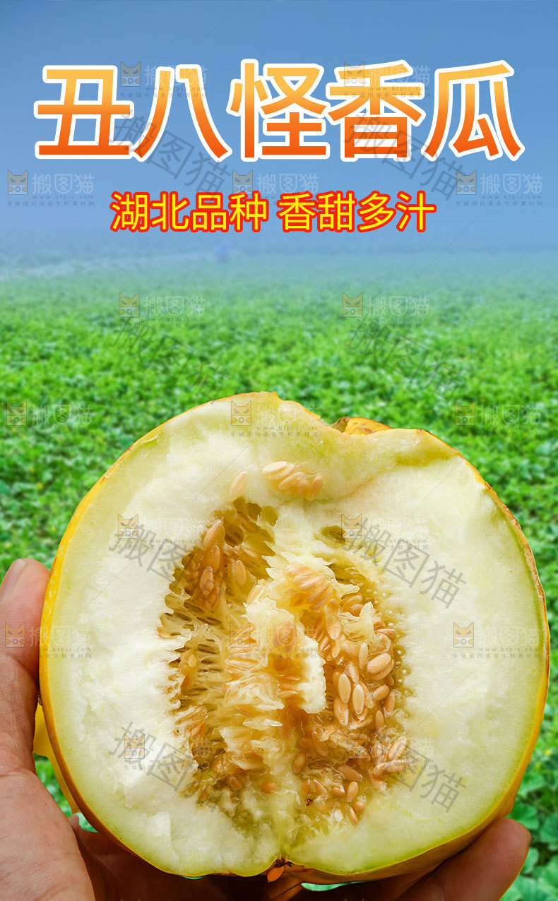 丑八怪香瓜详情页