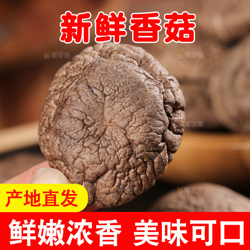 深底上的香菇